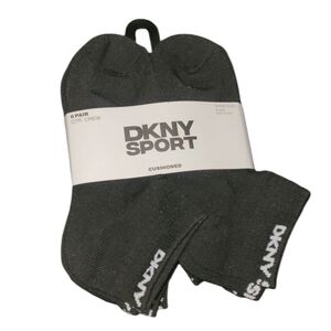 DKNY Sport Black Cushioned Socks